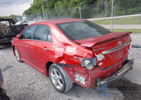 2012 Toyota Corolla S из США, поврежденный, VIN 2T1BU4EE9CC903623